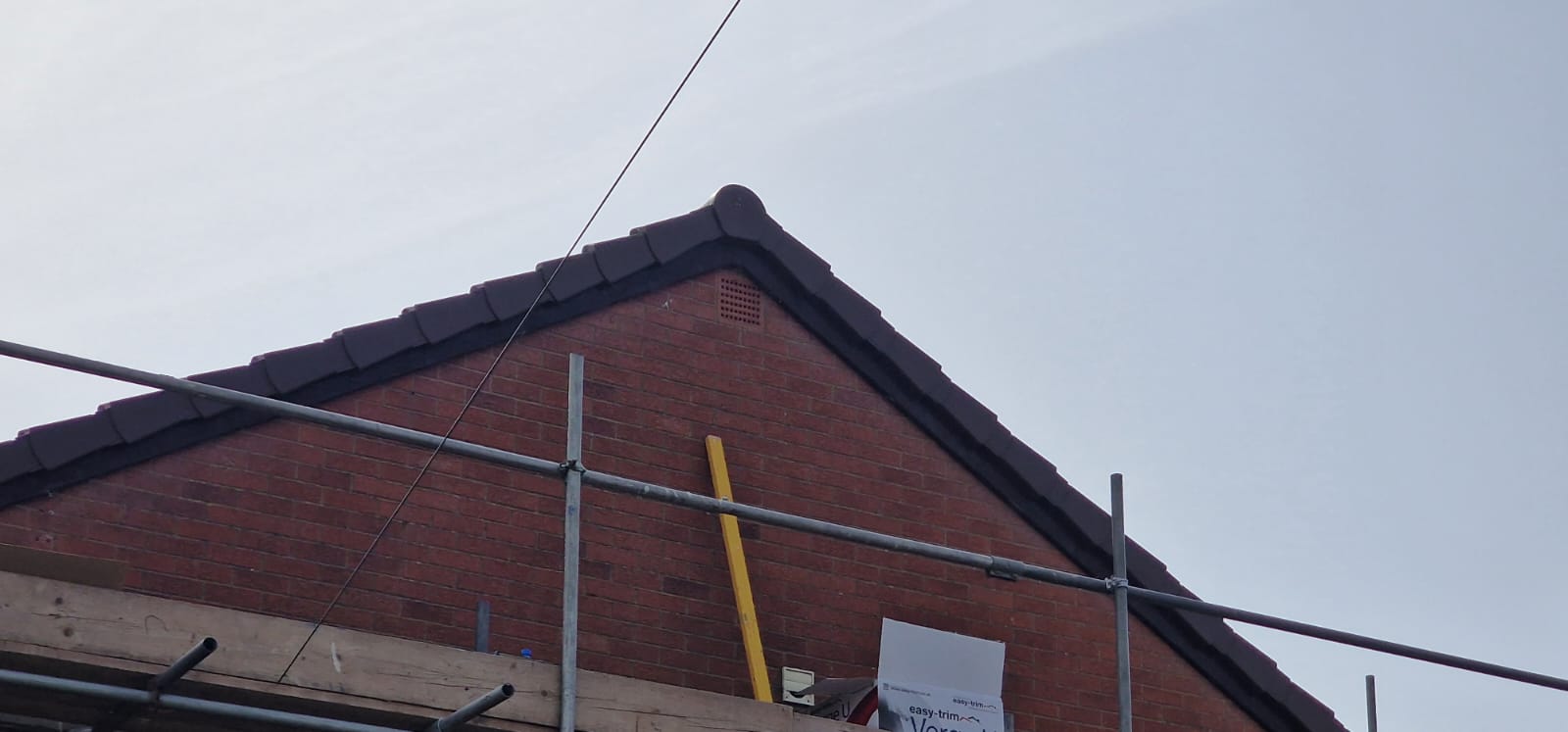 Pitched-roof detail completed by IR Build in Coventry