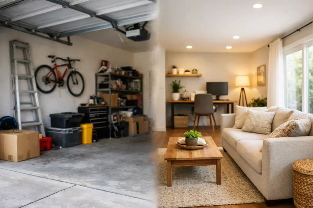 Can I Convert Garage Space Into a Useful Room?