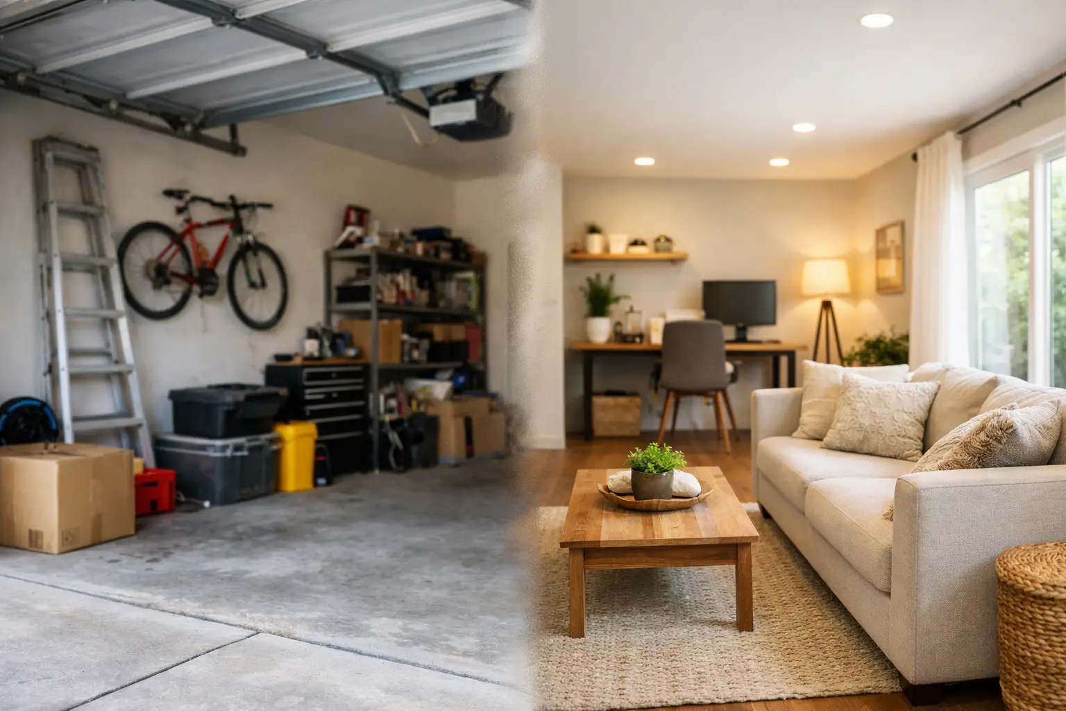 Can I Convert Garage Space Into a Useful Room?