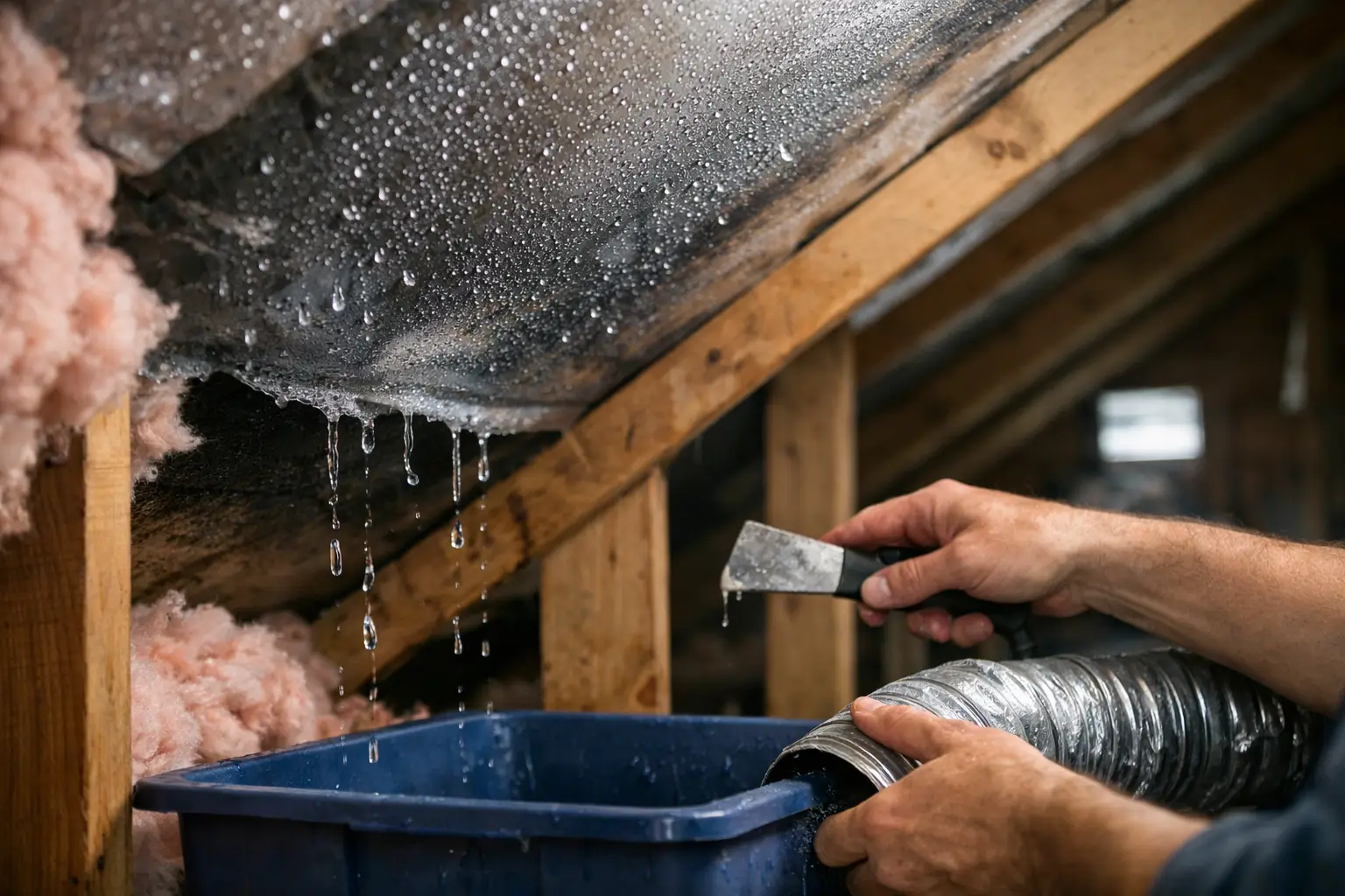 Roof Condensation in Loft: How to Fix It