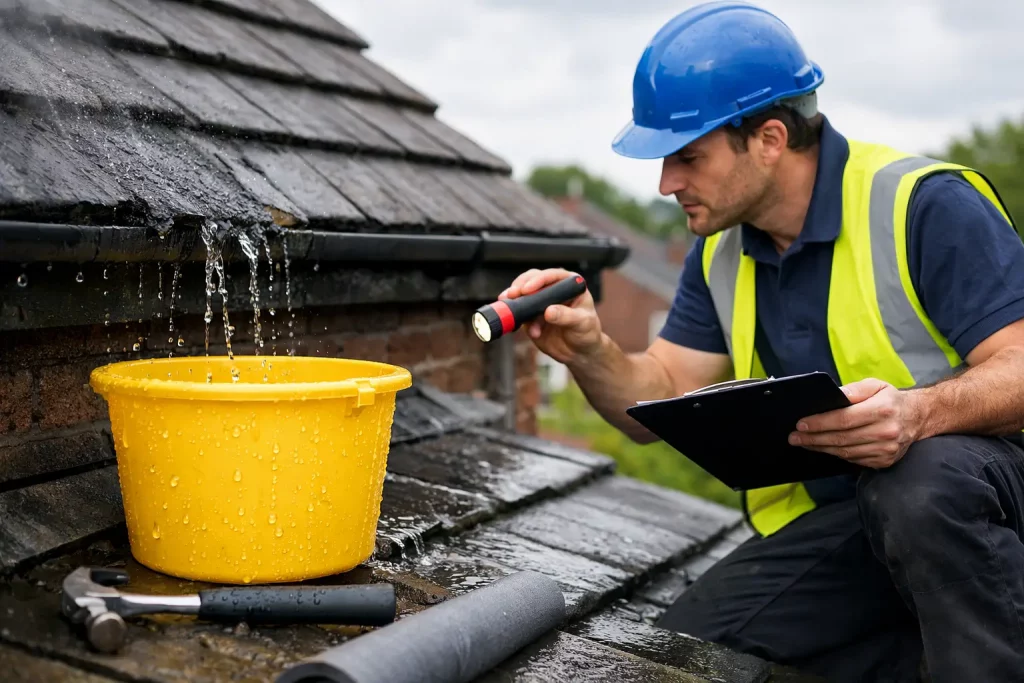 Roof Leak Repair Coventry: What to Do First